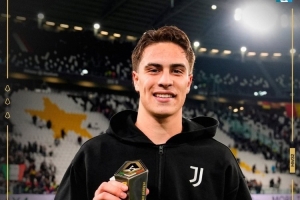 九游-推射破门!伊尔迪兹当选尤文vs莱切全场最佳球员