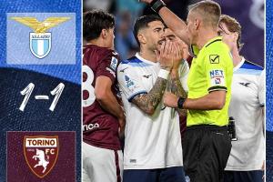 蓝鹰折翼拉齐奥近6轮仅胜米兰，4平1负5球惨败&amp;从第4掉至第7