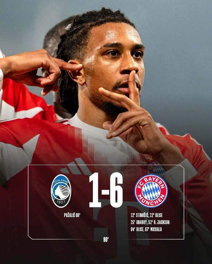 九游游戏-主场1比6惨遭羞辱！拜仁痛击真蓝黑，意甲欧冠最后尊严被狠狠践踏|亚特兰大|拜仁慕尼黑|卡佩罗|穆西亚拉|格纳布里_新浪体育_新浪新闻